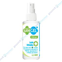 Loción Antiséptica Citrus Sanigel - 140mL