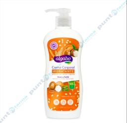 Locion Corporal Hidratante Avena y Karité Algabo - 400mL.