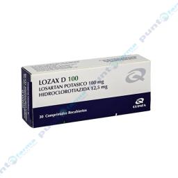 Lozax D 100 - Caja de 30 Comprimidos Recubiertos.