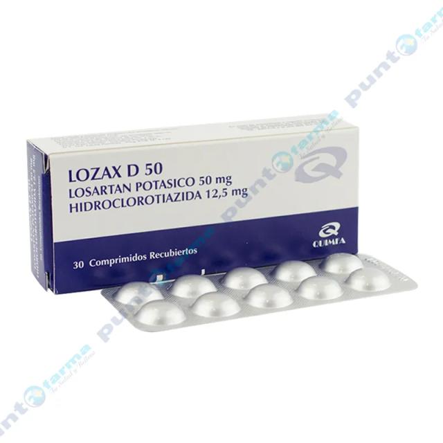 Image miniatura de Lozax-D-50-mg-Caja-de-30-comprimidos-recubiertos-34420.webp