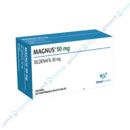 Magnus Sildenafil 50mg - Cont. 10 comprimidos masticables