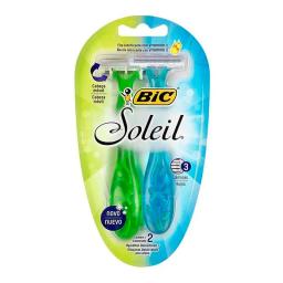 Maquina para Afeitar Bic Soleil - Cont. 2 unidades