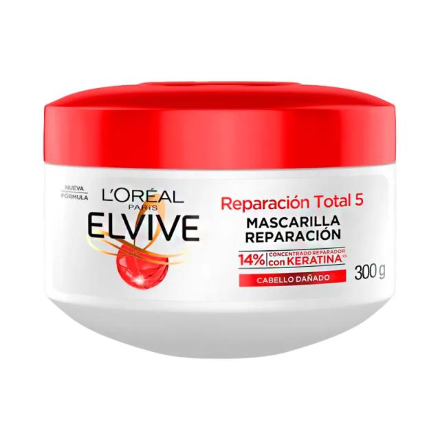 Image miniatura de Mascara-Reparacion-Total-5-Elvive-300-mL-43263.webp