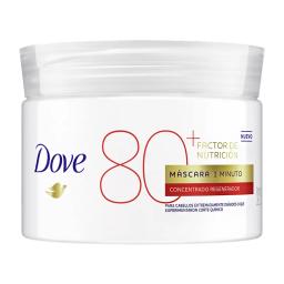 Máscara de Tratamiento 1 minuto Factor 80 Dove - Cont.300gr