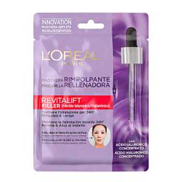 Mascarilla Facial Revitalift Ácido Hialurónico Loreal Paris- 30 mL