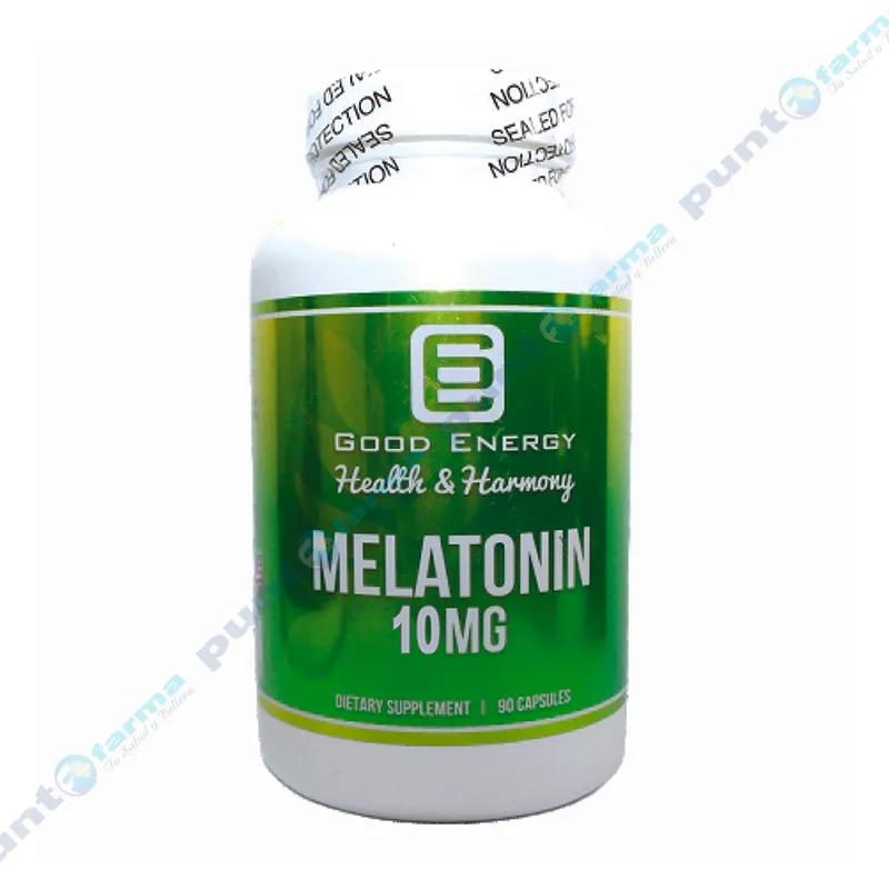 Melatonin 10mg Good Energy - Frasco de 90 cápsulas