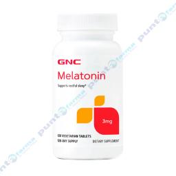 Melatonin 3mg GNC - Frasco de 120 Tabletas