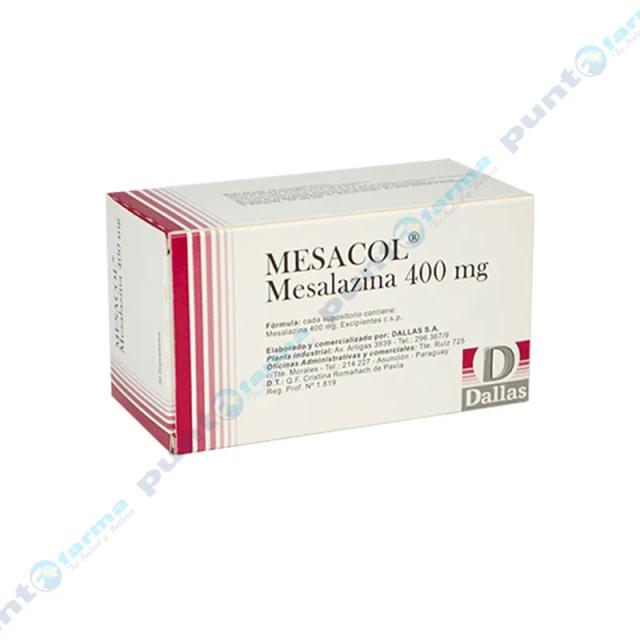 Image miniatura de Mesacol-Mesalazina-400-mg-Contenido-de-30-supositorios-39946.webp