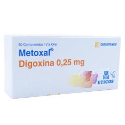 Metoxal Digoxina 0,25 mg - Caja de 50 comprimidos