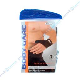 Muñequera con Dedo Pulgar Blackline Económica BC1603E Tamaño S Body Care