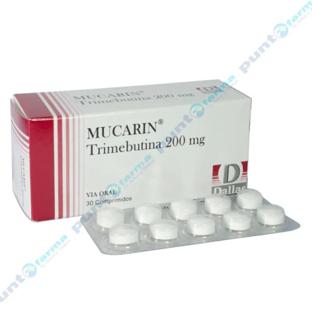 Image miniatura de Mucarin-Trimebutina-200mg-Cont-30-comprimidos-50676.webp