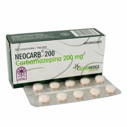 Neocarb 200 mg Carbamazepina 200 mg - Caja de 30 comprimidos