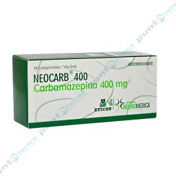 Neocarb Carbamazepina 400 mg - Caja con 30 comprimidos