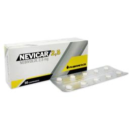 Nevicar 2,5 mg - Caja de 30 Comprimidos