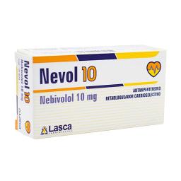 Nevol 10 Nebivolol 10 mg - Cont. 30 comprimidos
