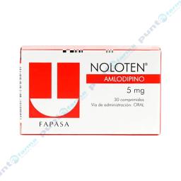 Noloten Amlodipino 5 mg - Caja de 30 Comprimidos