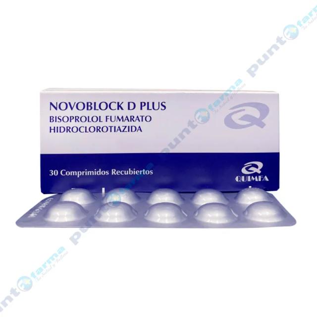 Image miniatura de Novoblock-D-Plus-Bisoprolol-Fumarato-Cont-30-comprimidos-recubiertos-35247.webp