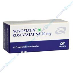 Novostatin 20 Rosuvastatina 20m - Caja de 30 comprimidos