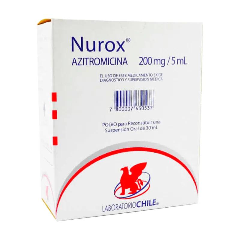 Nurox Azitromicina 200mg/5ml polvo p/reconstruir - 30ml