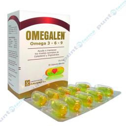 Omegalen Omega 3-6-9 - Caja de 30 cápsulas blandas