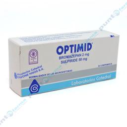 Optimid Bromazepam 2 mg - Caja de 50 comprimidos