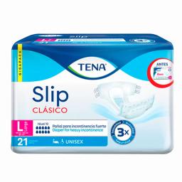 Pañales para Adulto Large Basic Tena - Cont. 21 unidades