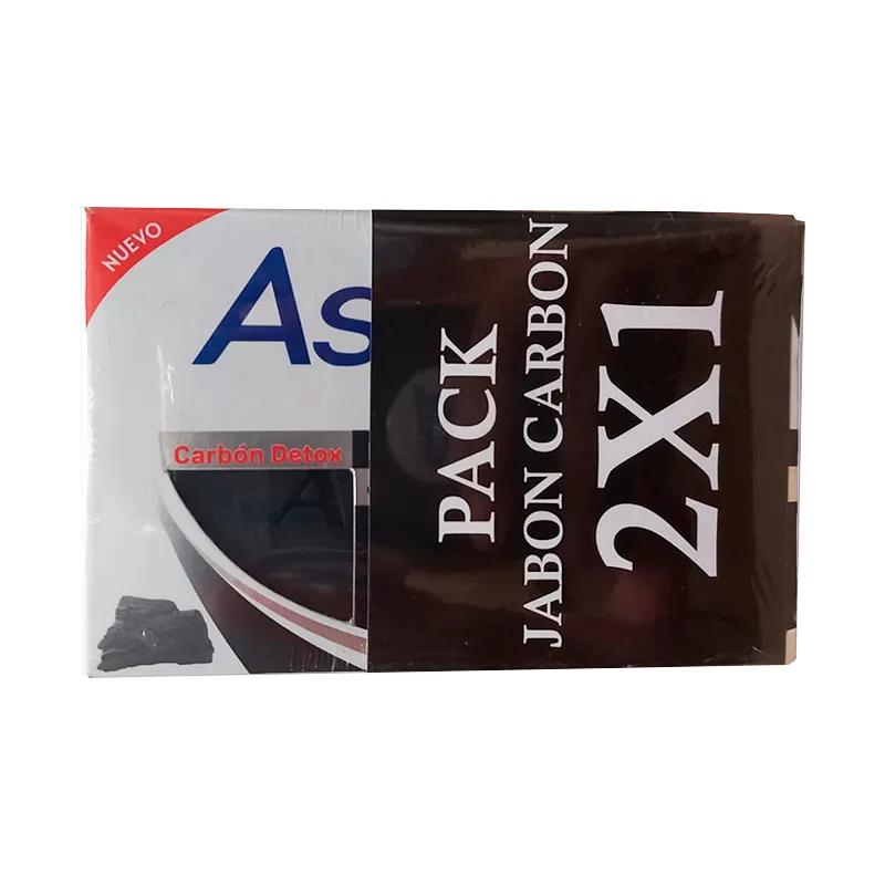 Pack 2X1 Jabón Asepxia Carbón