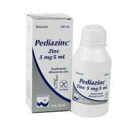 Pediazinc Zinc 5mg/5ml - Solución 100ml