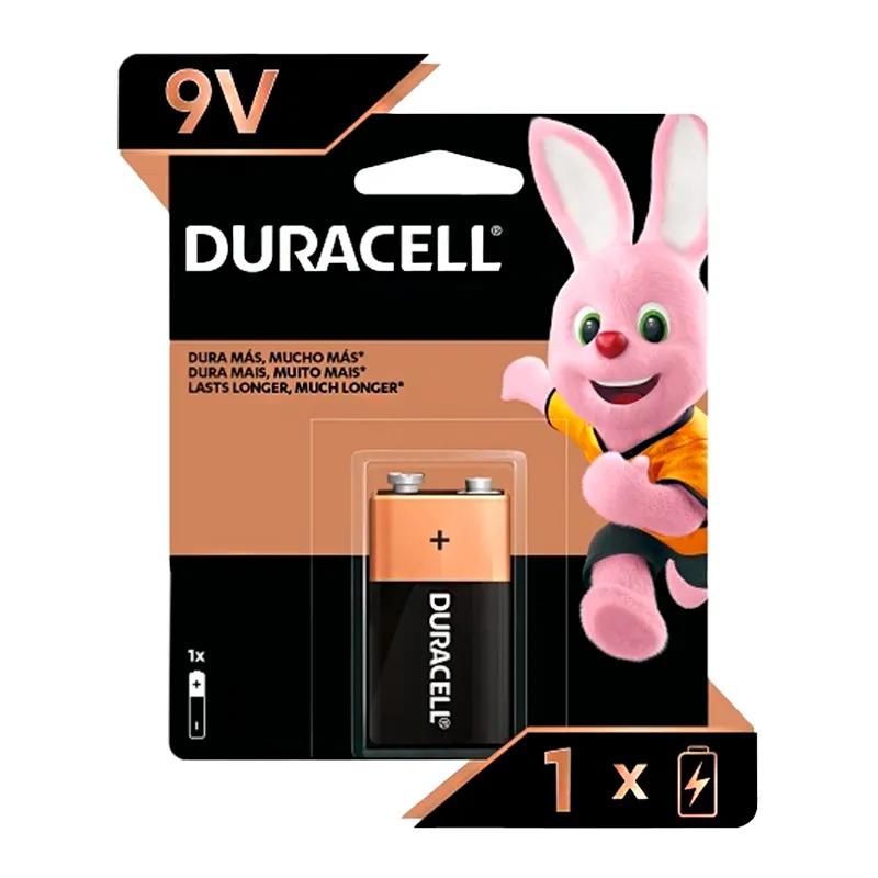 Pila Duracell 9V/1 - Cont 1 unidades