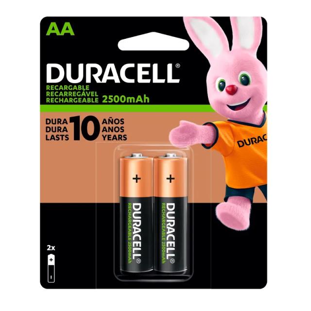 Image miniatura de Pila-Recargable-Duracell-AAX2-Cont-2-pilas-50687.webp
