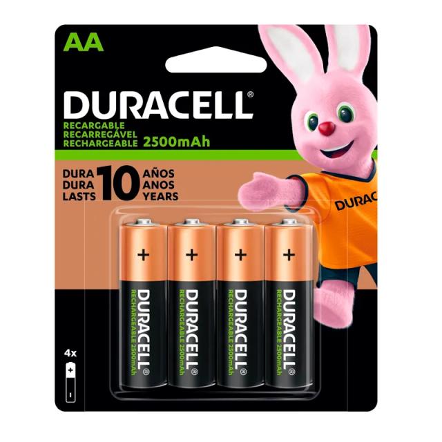 Image miniatura de Pila-Recargable-Duracell-AAX4-Cont-4-pilas-50688.webp