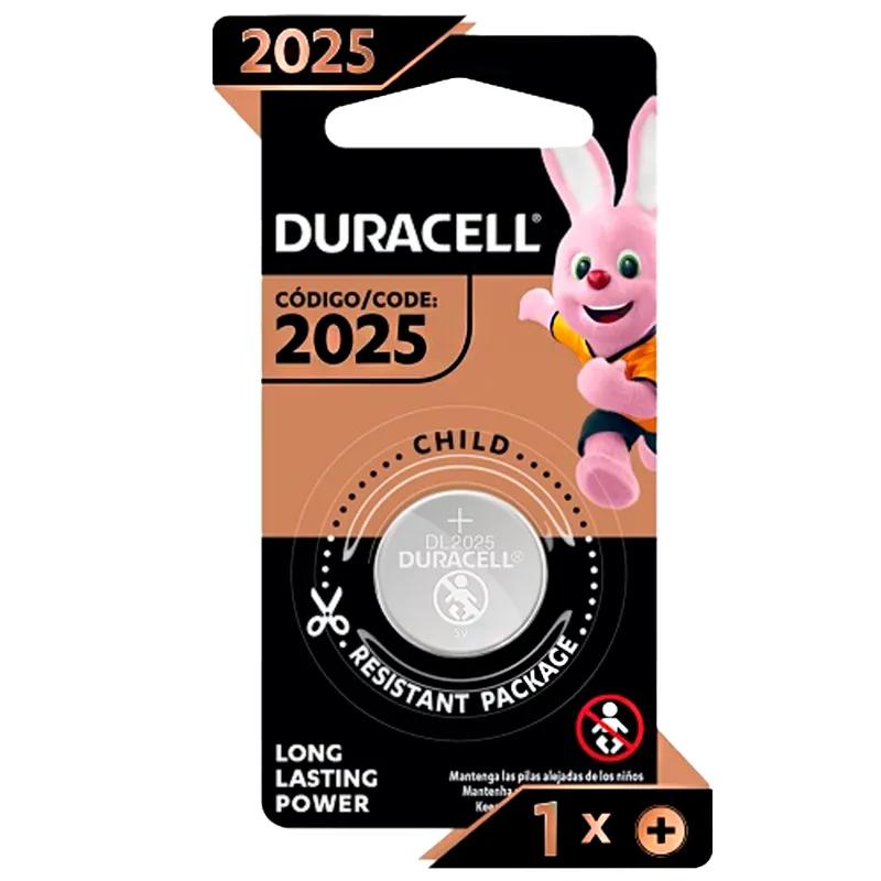 Pila de Litio 2025 Duracell - Cont 1 unidad