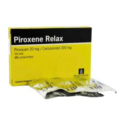 Piroxene Relax Piroxicam 20 mg - Caja de 10 comprimidos