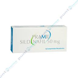 Pramil Sildenafil 50 mg - Caja de 10 Comprimidos Recubiertos