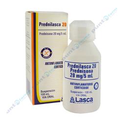 Prednilasca 20 Prednisona 20mg/5mL - Cont. 100 mL