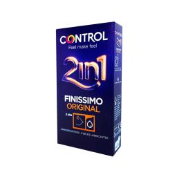 Preservativo Control 2en1 Finissimo - Cont 3 Preservativos + Gel Lubricante