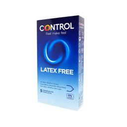 Preservativo Latex Free Control - Cont 5 unidades