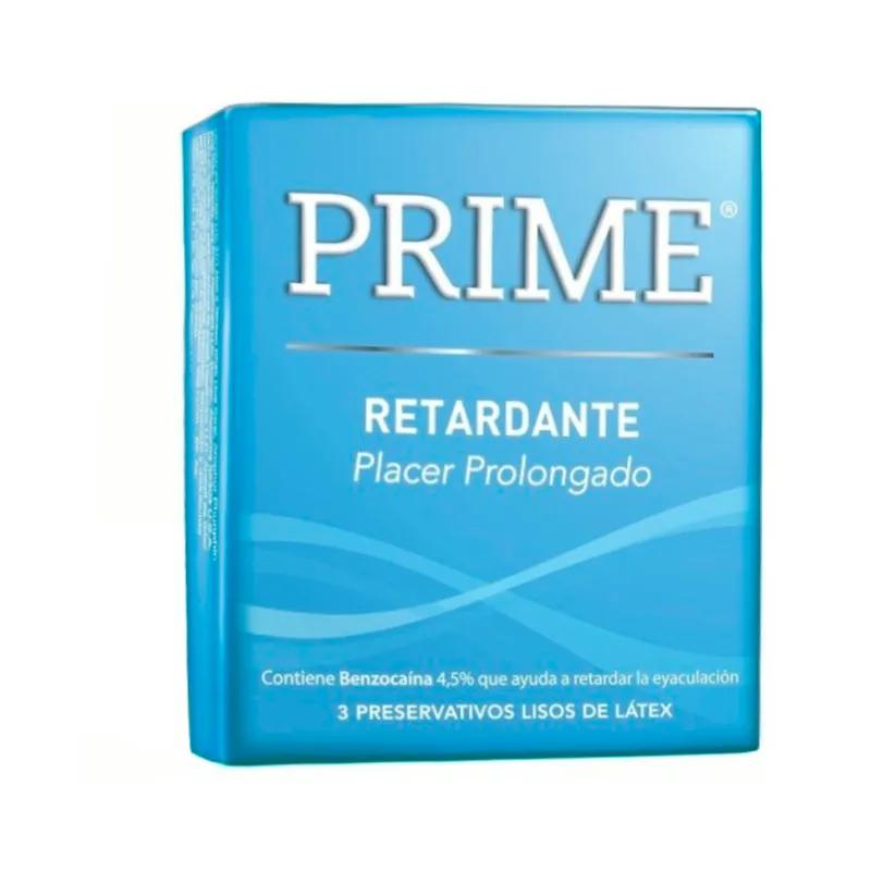 Preservativo Retardante Prime - Cont. 3 Unidades.