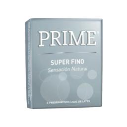 Preservativo Super Fino Prime - Cont.3 Unidades