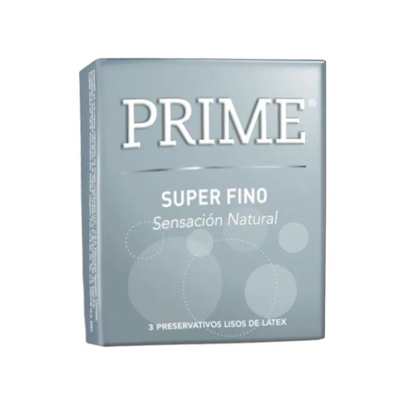 Preservativo Super Fino Prime - Cont. 3 Unidades