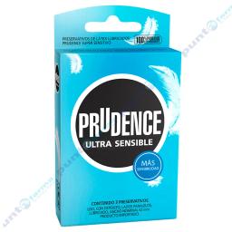 Preservativos Ultra Sensible Prudence - Cont 3 unidades
