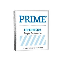 Preservativos Espermicida Prime - Cont. 3 Unidades.