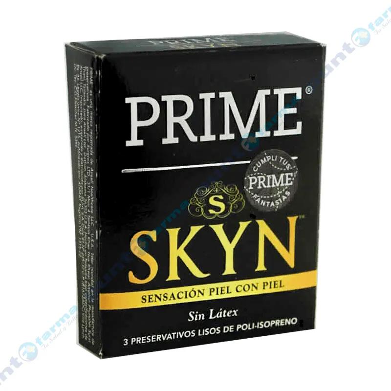 Preservativos Prime Skyn - Cont 3 unidades