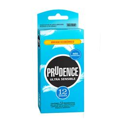 Preservativos Prudence Ultra Sensible - Cont 12 unidades