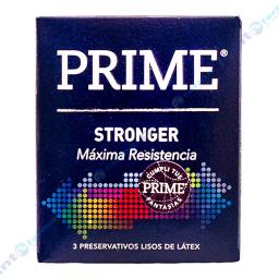Preservativos Stronger Prime - Cont 3 unidades
