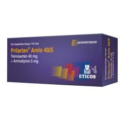 Prilartan Amlo 40/5 - Caja de 30 Comprimidos