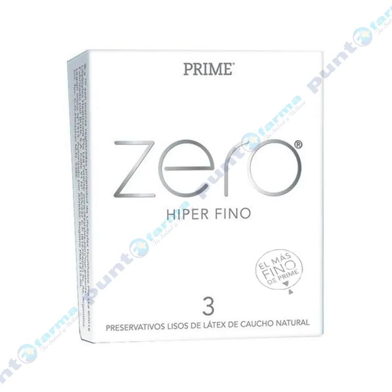Prime Zero Hiper Fino - Cont 3 unidades