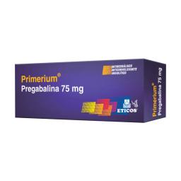 Primerium Pregabalina 75 mg - Cont. 30 comprimidos triceptados