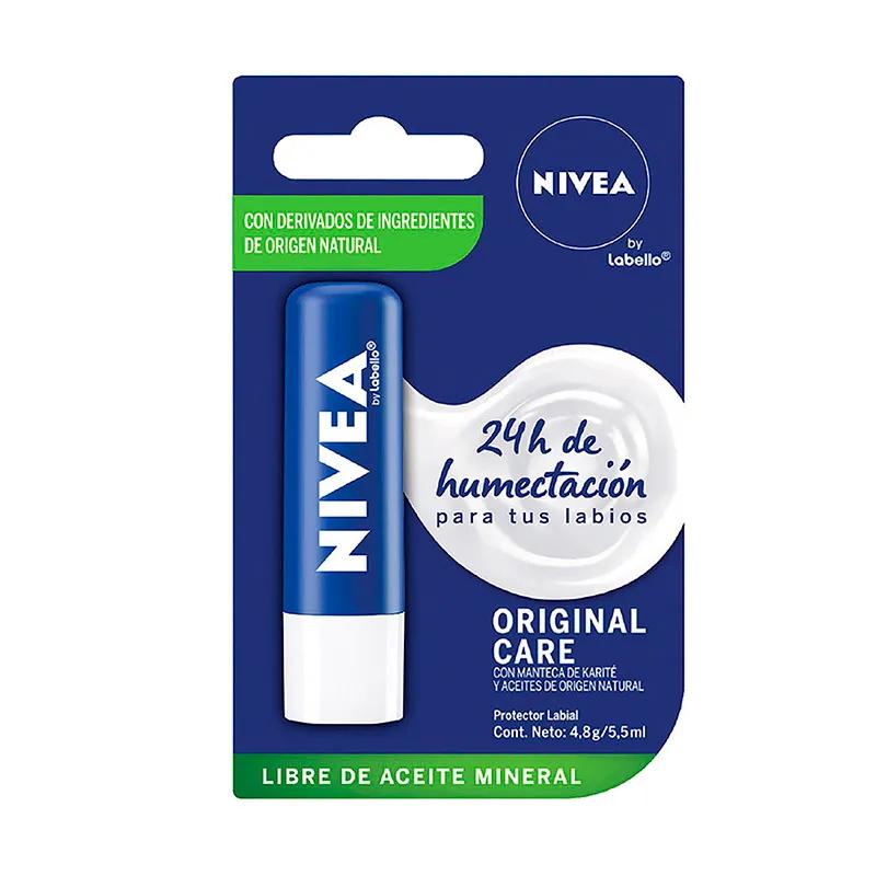 Protector Labial Original Care Labello Nivea - 4,8 gr