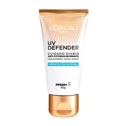 Protector Solar Hidrataciòn Intensa UV Defender FPS50 LOreal Paris - Cont.40 gr